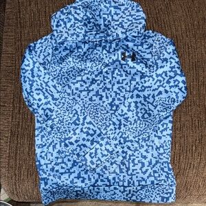 Under Armour Digital Camo Blue Hoodie